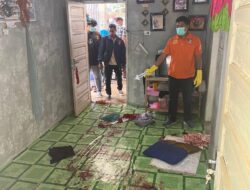 Unit Identifikasi Satreskim Polres Aceh Timur Olah TKP Peristiwa Pembunuhan di Idi Tunong