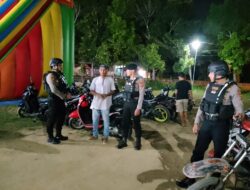 Ciptakan Situasi Yang Aman dan Kondusif Pada Malam Hari, Unit URC Sat Samapta Polres Aceh Tamiang Laksanakan Patroli Dialogis
