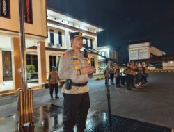 Polres Pidie Gelar Apel Pengamanan Malam Idul Adha 1445 H
