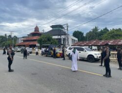 Sinergi Polres Pidie Jaya dan Polsek: Pengamanan Sholat Idul Adha 1445 H Berjalan Aman dan Tertib