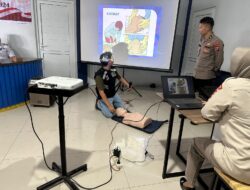 Sidokkes Polres Aceh Tamiang Gelar Bakti Kesehatan dan Pelatihan Bantuan Hidup Dasar (BHD)