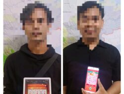 Dalam Satu Hari, Polres Aceh Tamiang Berhasil Amankan Dua Orang Pelaku Judi Online