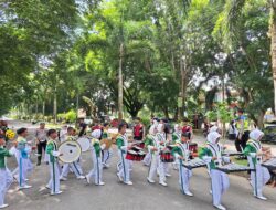 Menyemarakan Hari Bhayangkara ke-78, Polres Aceh Tamiang Gelar Lomba Drum Band