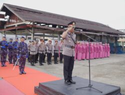 Polres Pidie Gelar Upacara Tabur Bunga Dalam Rangka Hari Bhayangkara ke-78