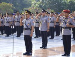 Jelang HUT Ke-78 Bhayangkara, Jajaran Mabes Polri Ziarah ke TMP Kalibata