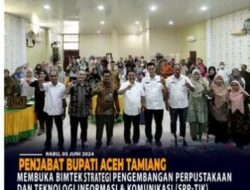 Buka Bimtek Bagi Pengelola Perpustakaan di Aceh Tamiang, Ini Pesan Pj Bupati Aceh Tamiang