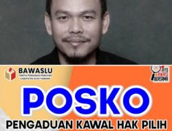 Panwaslih Aceh Tamiang Buka Posko Pengaduan Masyarakat Kawal Hak Pilih