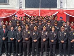 HUT Bhayangkara ke 78 Polres Aceh Timur ” Polri Menuju Indonesia Emas”