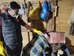 INAFIS Satreskrim Polres Aceh Timur Lakukan Olah TKP Temuan Mayat di Peureulak Timur
