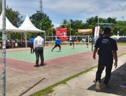 Tim Sepak Takraw Putra Aceh Singkil Hantam Tim Sepak Takraw Aceh Timur Dengan Scor 2-1