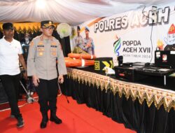 Stand Polres Aceh Timur Sedot Animo Masyarakat Pada Ajang POPDA Aceh XVII