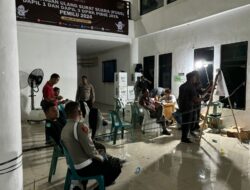 Polres Pidie Jaya kawal ketat penggeseran kotak suara hasil Penghitungan Ulang hingga dini hari