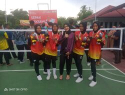 Tim Atletik Sepak Takraw Putri Aceh Timur Raih Juara ke-3