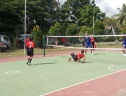 Tim Atlet Ganda Sepak Takraw Putra Aceh Timur Berhasil Menang Melawan Ganda Putra Sabang, Skor 2-0