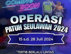 Siap-siap! Satlantas Polres Aceh Timur Gelar Operasi Patuh Seulawah 2024 Mulai Senin 15 Juli