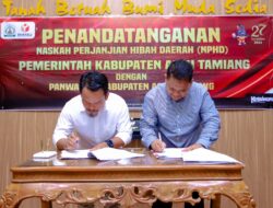 Pemerintah Kabupaten Aceh Tamiang Tanda Tangani NPHD dengan Panwaslih Aceh Tamiang
