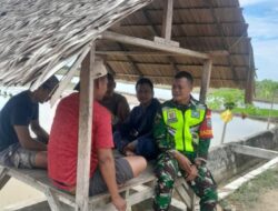 Komsos Dengan Petani, Babinsa Himbau Tingkatkan Produksi Serta Kuwalitas