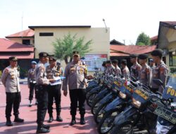 Jelang Pilkada 2024, Polres Pidie Gelar Latihan Kemampuan Pengendalian Massa.