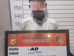 Ancam Warga Dengan Pisau, Seorang Remaja di Julok Diamankan ke Polres Aceh Timur