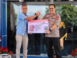 Peluncuran SIM C1 Perdana Se-Sumatera , Kapolres Pidie Jaya Sambut Kapolda di Satpas Prototype