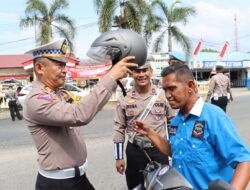 Kapolres Aceh Tamiang Hadiri Kunjungan Kerja Kepala BNNP Aceh