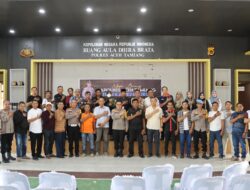 Jalin Sinergitas dan Mempererat Silaturahmi, Kapolres Aceh Tamiang Gelar Coffe Morning Bersama Awak Media