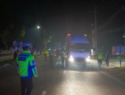 Guna Harkamtibmas Menjelang Pemilukada 2024, Polres Aceh Tamiang Gelar Razia Kendaraan