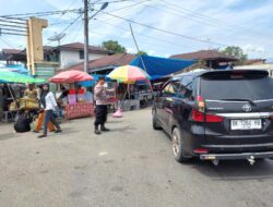 Personil Polsek Simpang Kiri Laksanakan Giat Strong Point Pagi