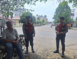 Menjelang Pemilukada 2024, Polres Aceh Tamiang Tingkatkan Patroli Dialogis Cegah Tindak Kriminalitas