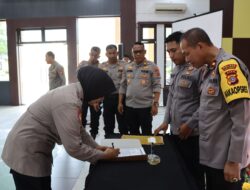 Pencanangan Pembangunan Zona Integritas menuju WBK WBBM di Lingkungan Polres Aceh Tamiang