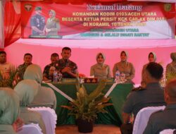 Pesan Dandim 0103/Aceh Utara Saat Kunjungan Kerja Ke Koramil Jajaran.
