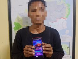 Tim Opsnal Satreskrim Polres Aceh Tamiang Berhasil Amankan Pelaku Judi Online