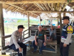 Kanit Binmas Polsek Jajaran Polres Pidie Jaya Gelar Saweu Gampong dan Ketahanan Pangan