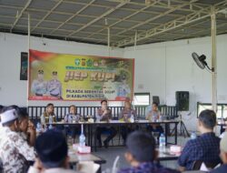 Cooling System Pilkada Serentak, Kapolres Pidie Sambangi Warga Kecamatan Sakti