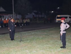 Kapolres Aceh Tamiang Pimpin Apel Kehormatan dan Renungan Suci