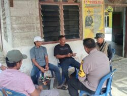 Jalin Kemitraan, Personel Polsek  Simpang Kiri Rutin Laksanakan Sambang warga