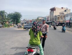 Tekan Angka Kecelakaan dan Pelanggaran Lalulintas, Satlantas Polres Aceh Tamiang Laksanakan Patroli Dikawasan Jalur KTL ( Kawasan Tertib Berlalulintas )