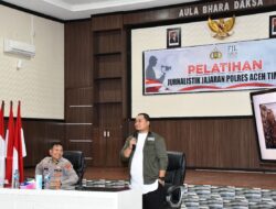 Tingkatkan Kemampuan Personel Dalam Pengambilan Foto dan Video, Polres Aceh Timur Gelar Pelatihan Jurnalistik