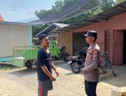 Jalin Kemitraan, Personel Polsek  Simpang Kiri Rutin Laksanakan Sambang warga
