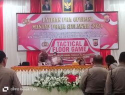 Polres Pidie Jaya Mantapkan Kesiapan: Gelar Tactical Floor Game untuk Pengamanan Pilkada 2024