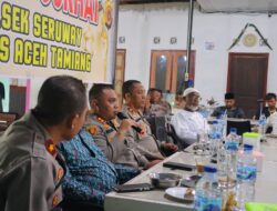“Jumat Curhat”, Kapolres Aceh Tamiang langsung Dengarkan Aspirasi dan Curhatan Masyarakat
