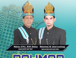 Pasangan Nektu-Amad leumbeng Bakal Daftar Ke KIP Aceh Timur Pada 28 Agustus