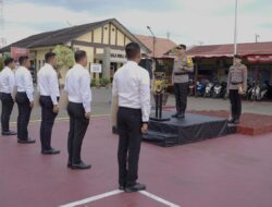 Berhasil Ungkap 6 Kg Sabu, Kapolres Pidie Berikan Penghargaan Kepada Personelnya