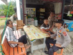 Sambang Desa, Salah Satu Kegiatan Rutin Bhabinkamtibmas Polsek Simpang Kiri