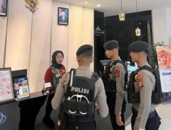 Anggota Satsamapta Polres Aceh Timur Patroli di Penginapan Atlet dan Venue PON XXI