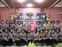 Polres Pidie Gelar Syukuran Hari Jadi Polwan Ke-76