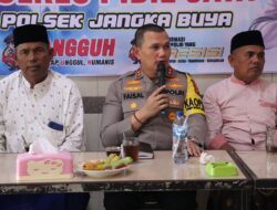 Kapolres Pidie Jaya Mantapkan Sinergi Lintas Sektor Menjelang Pilkada dalam Forum Jum’at Curhat