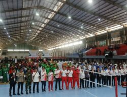Pj.Bupati Aceh Timur Membuka Secara Resmi Cabang Sepak Takraw PON XXI Aceh – Sumut 