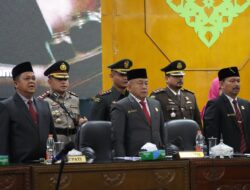 Kapolres Aceh Tamiang Hadiri Pelantikan dan Pengambilan Sumpah Anggota DPRK Terpilih Periode 2024-2029