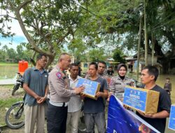 Sat Lantas Polres Aceh Tamiang Gelar Bakti Sosial, Sambut Hari lalu Lintas Ke 69